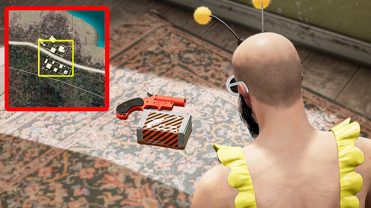 배그 맵 1칸만 털기 미ㅅ....?