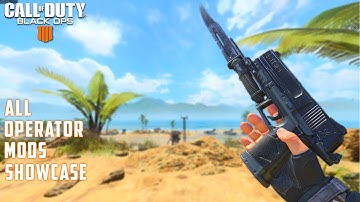 Call of Duty Black Ops 4 | All Operator Mods Showcase