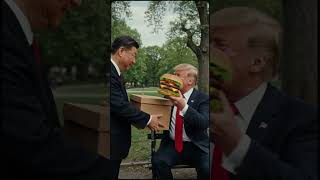 Trump Gets a “Gift” from Xi Jinping… 😱 #funny #absurd #memes