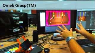 Control An On Screen Marionette Using Finger Tracking