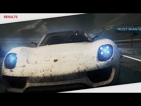 DEFEAT MOST WANTED 5 PORSCHE 918 Spyder Concept Win The Car NFS Most Wanted 2012 Limited Edition 