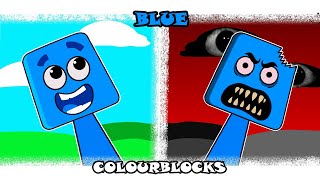 My Sprunki Oc Blue Colourblocks