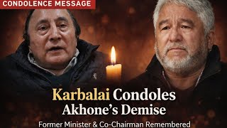 Ikmt Issues Condolence On Qamar Ali Akhoons Demise Alhaj Asgar Ali Karbalai Pays Tribute