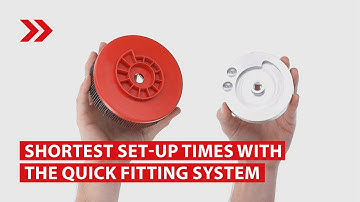 Economical deburring with the quick fitting system