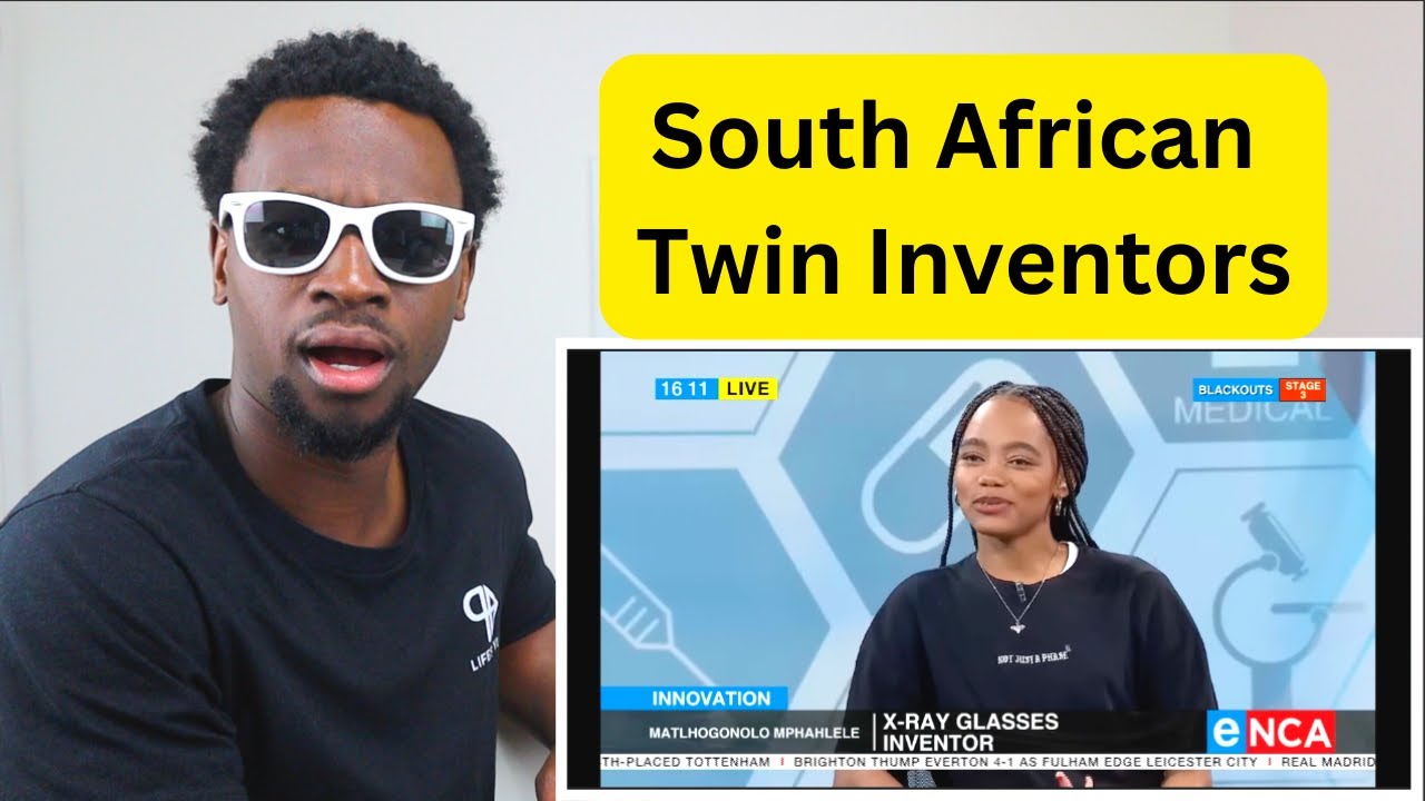 🇿🇦 American Reacts to Twin SA Inventors of Revolutionary XRay Glasses