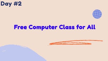 Computer Class Day #2 - कंप्यूटर चलाना सीखें - Basic Computer Course in Hindi