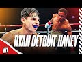 Ryan garcia envoie devin haney au tapis et ferme des bouches 