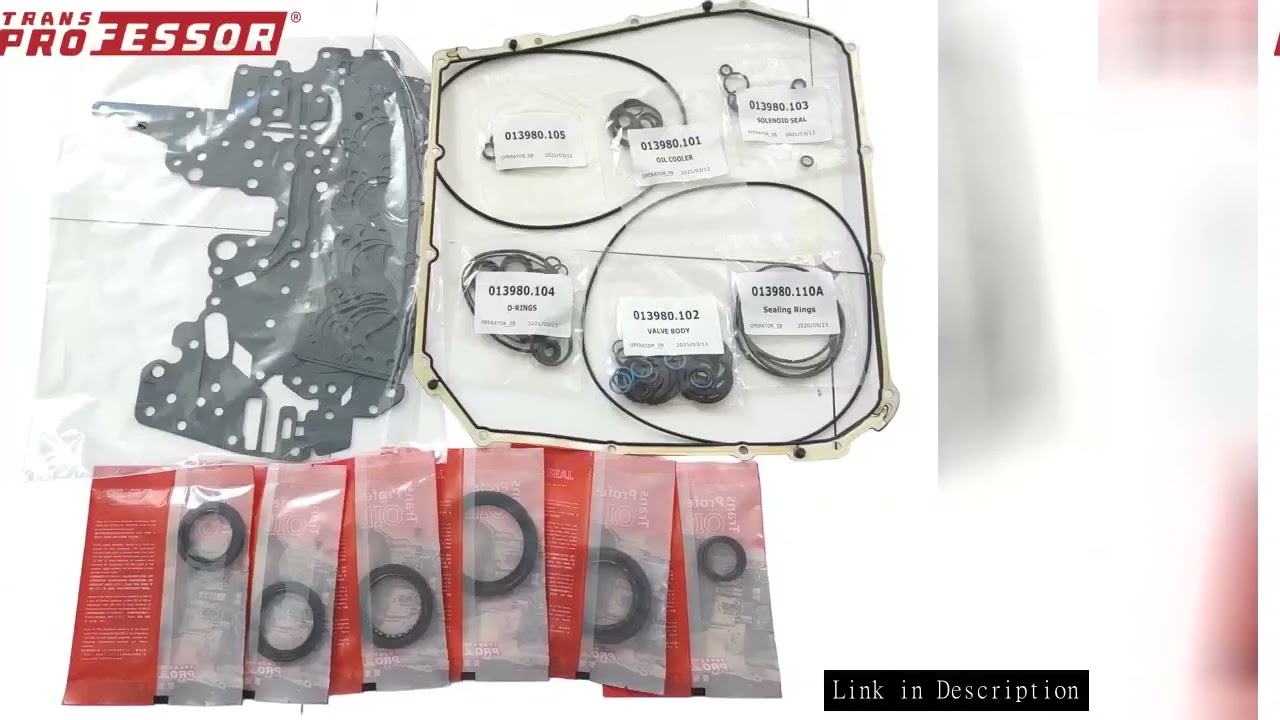 0B5 DL501 Transmission Repair Overhaul Kit  for VW Audi Audi A4 A5 A6 , TransProfessor Gearbox OHK G