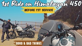 1st Ride On My New Himalayan 450 | Crazy Mileage Mil Gaya | 300kms Solo Adventure In Mountains