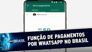 Whatsapp permitirá fazer compras e transferências financeiras pelo aplicativo | SBT Brasil(15/06/20) screenshot 3