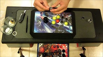 Injustice Battle Edition Arcade Stick Button swap how to