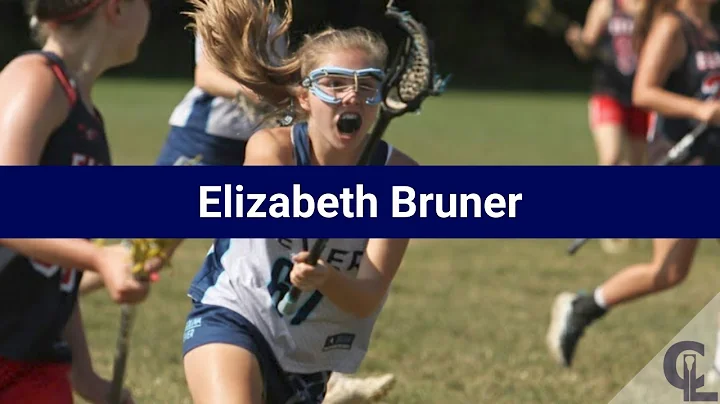 Elizabeth Bruner Lacrosse Highlights - NC 2022 - Def