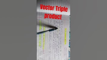 vector triple product|(axbxc)=(a.c)b-(a.b)c