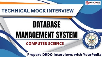 DBMS Mock Interview for DRDO | CSE | DRDO Interview Preparation | Prepare with YourPedia