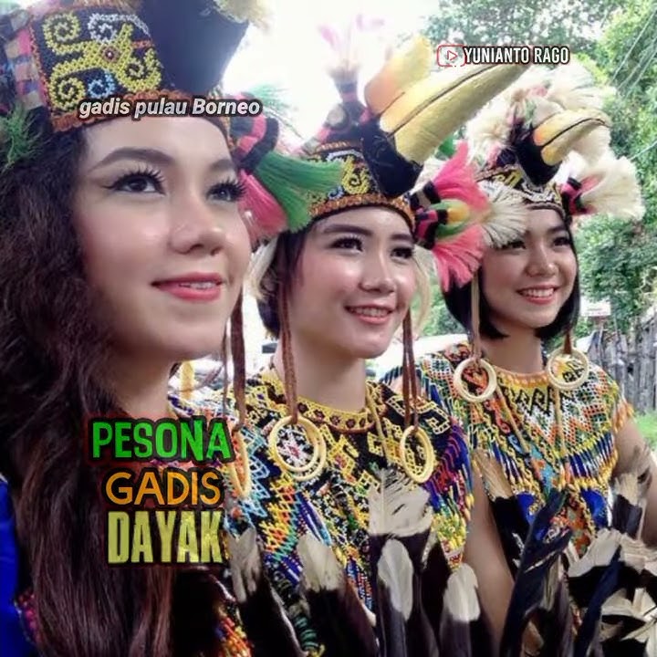PESONA GADIS DAYAK, STORY WA DAYAK KALIMANTAN, STORY WA DAYAK KALBAR...
