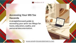 How To Access Your IRS Tax Records | Options #taxtips #taxfiling#obbba #taxnews #taxreturn