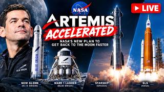 🚨 NASA ACCELERATES THE ARTEMIS PROGRAM - 3 ROCKETS, NEW LAUNCH WINDOW, NEW MOON PLANS -EXPLAINED!