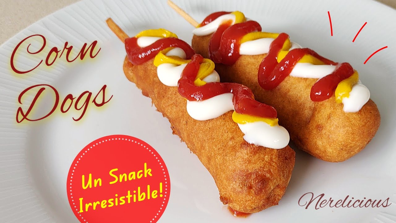 Corn Dogs Caseros: ¡Banderillas Crujientes y Fáciles de Hacer en Casa!