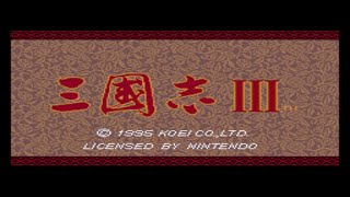 SFC 三國志3(KOEI) 西元189年 袁紹 劇本,台灣時間18:00到20:00分直播