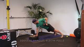 One Arm Dumbbell Row in Front Plank with Patrick MoJo PT - Exercise Library