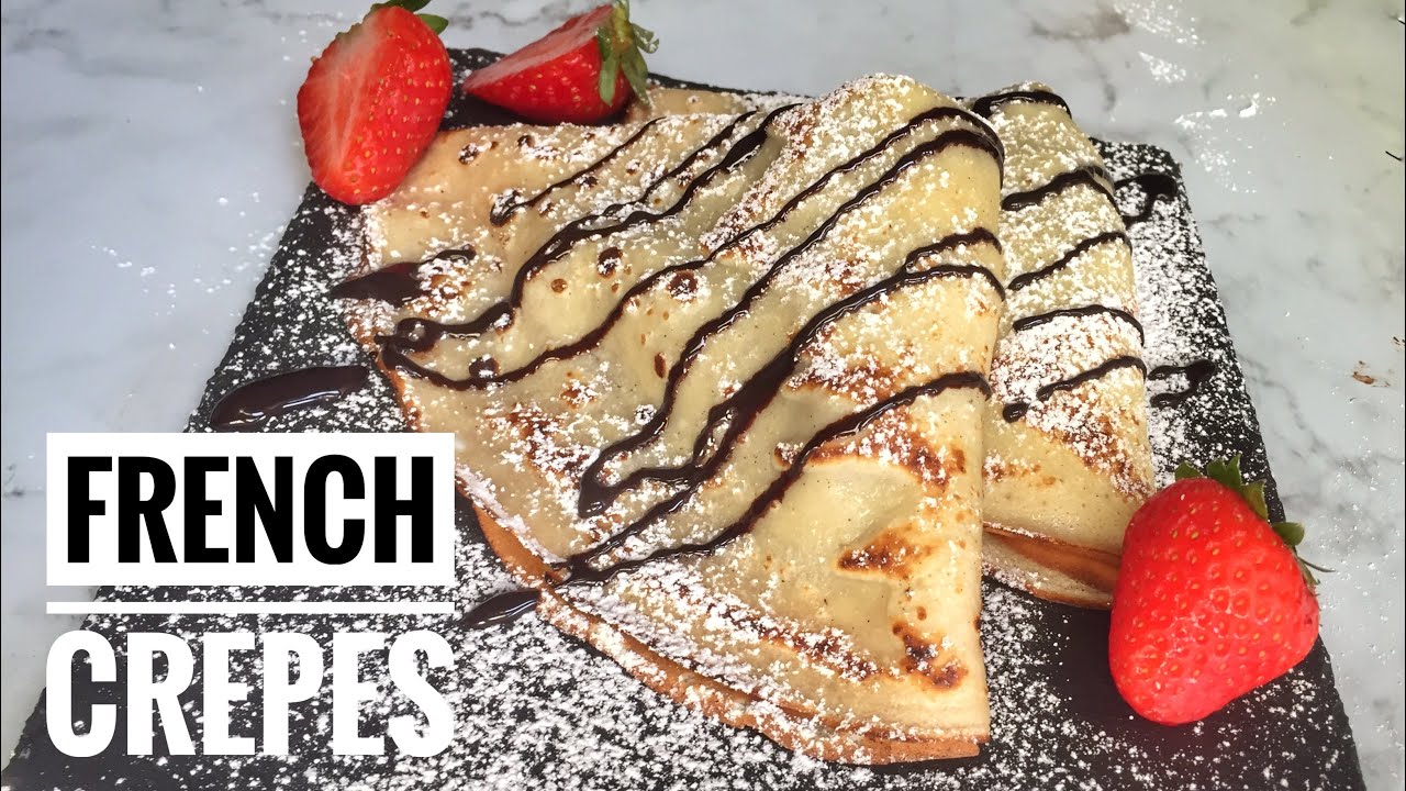 Deliciousnessly, ORIGINAL FRENCH CREPES RECIPE, Nutella and Strawberry  Crepes