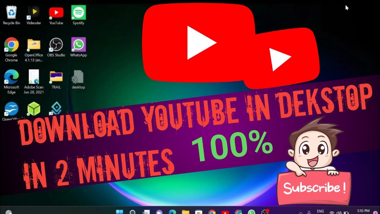 How to download Youtube for laptop or PC | Download Youtube app for PC ...
