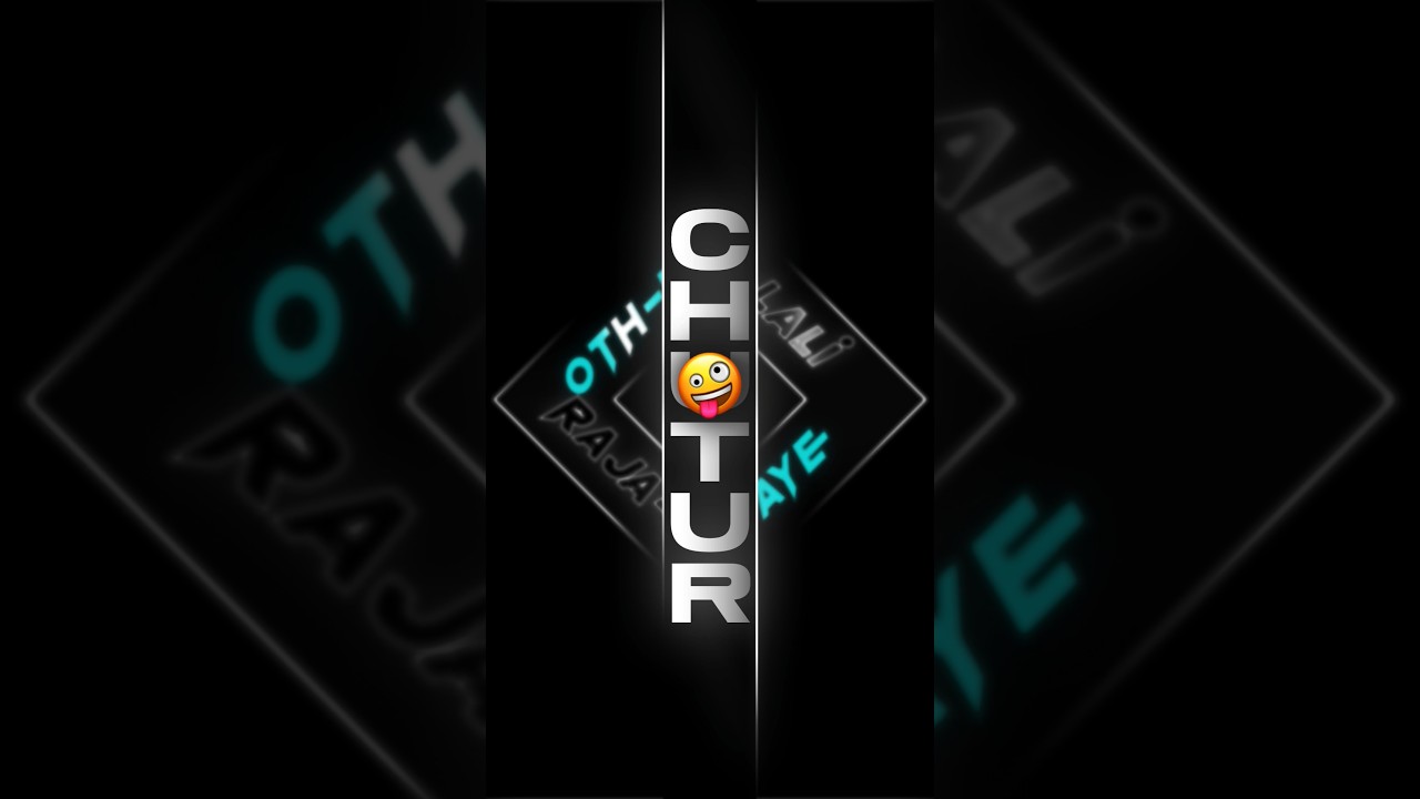 New Black Screen Lyrics Video | Bhojpuri Song lyrics status video | Alight Motion App | XML+Preset 😍