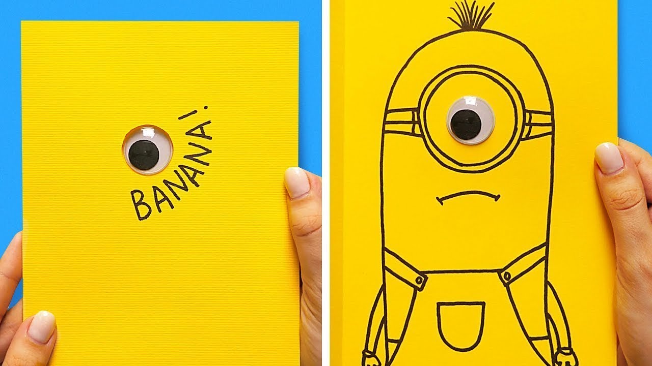 33 EINFACHE PAPIERKARTEN, UM DEINE FREUNDE ZU ÜBERRASCHEN