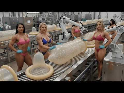 ایک جدید کنڈوم فیکٹری کے اندر مائع لیٹیکس سے مکمل تحفظ تک مکمل عمل