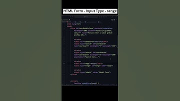 Master HTML Input Type Range: Step-by-Step Example Tutorial! #htmlform #codewithmayur