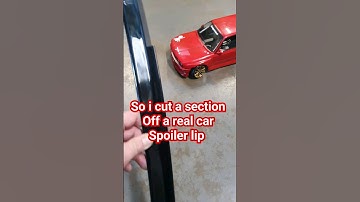 RC Drift (DIY Spoiler)  #rcdrift #rc