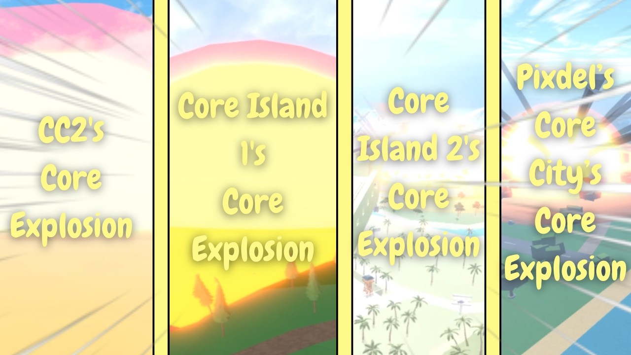 CC2's Core Explosion vs My games's Core Explosion! | Energy Core ...