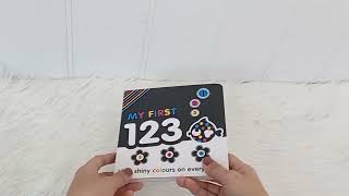 My First 123 Board Book With Shiny Colours On Every Page