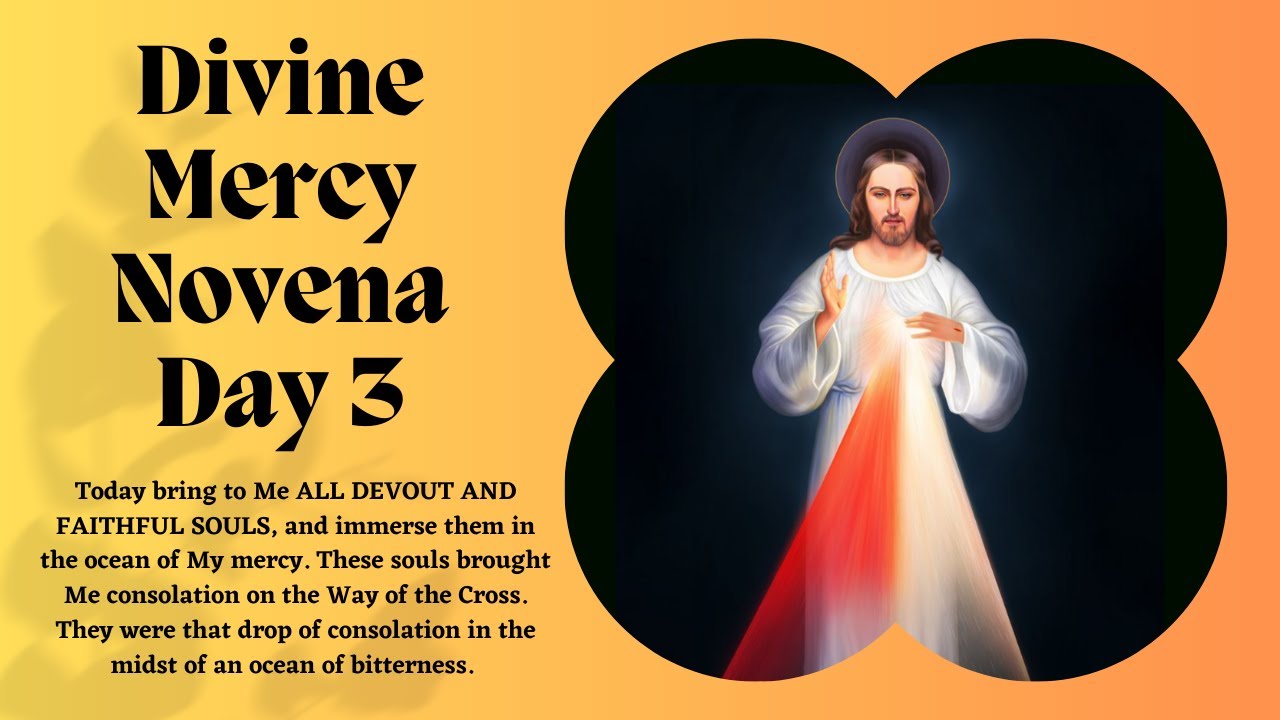 Divine Mercy Novena Day 3 YouTube