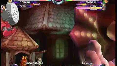 MvC2 Online (360): Josh 360 (MM/Storm/Tron) vs Brett (Char/Storm/Tha) 29 .:11.26.09:.