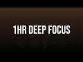 Warm Brown Noise 1 Hour | Writing & Creative Focus | ADHD Deep Work