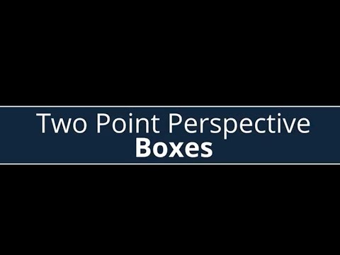 Two Point Perspective Practice - YouTube