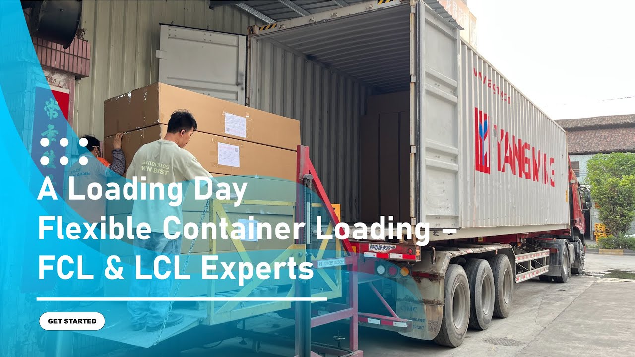 A Loading Day | Flexible Container Loading – FCL & LCL Experts - YouTube