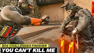 How To Complete Black Ops 6 Challenges You Can't Kill Me Finishing Moves MW3 Black Ops Pose Finisher