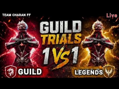 6v6 room and 2v6 adutham #TEAM CHARAN FF is live