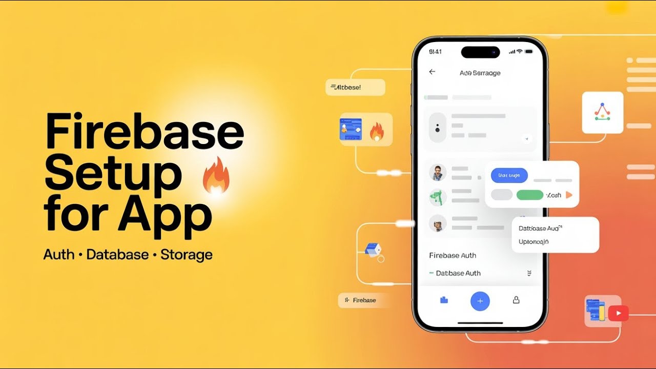 Set Up Firebase in Your App | Auth, Database & Storage | DevStudio ...