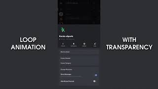 Make transparent 3d animated logo icon for discord profile pic n server icon gif - Best Logo