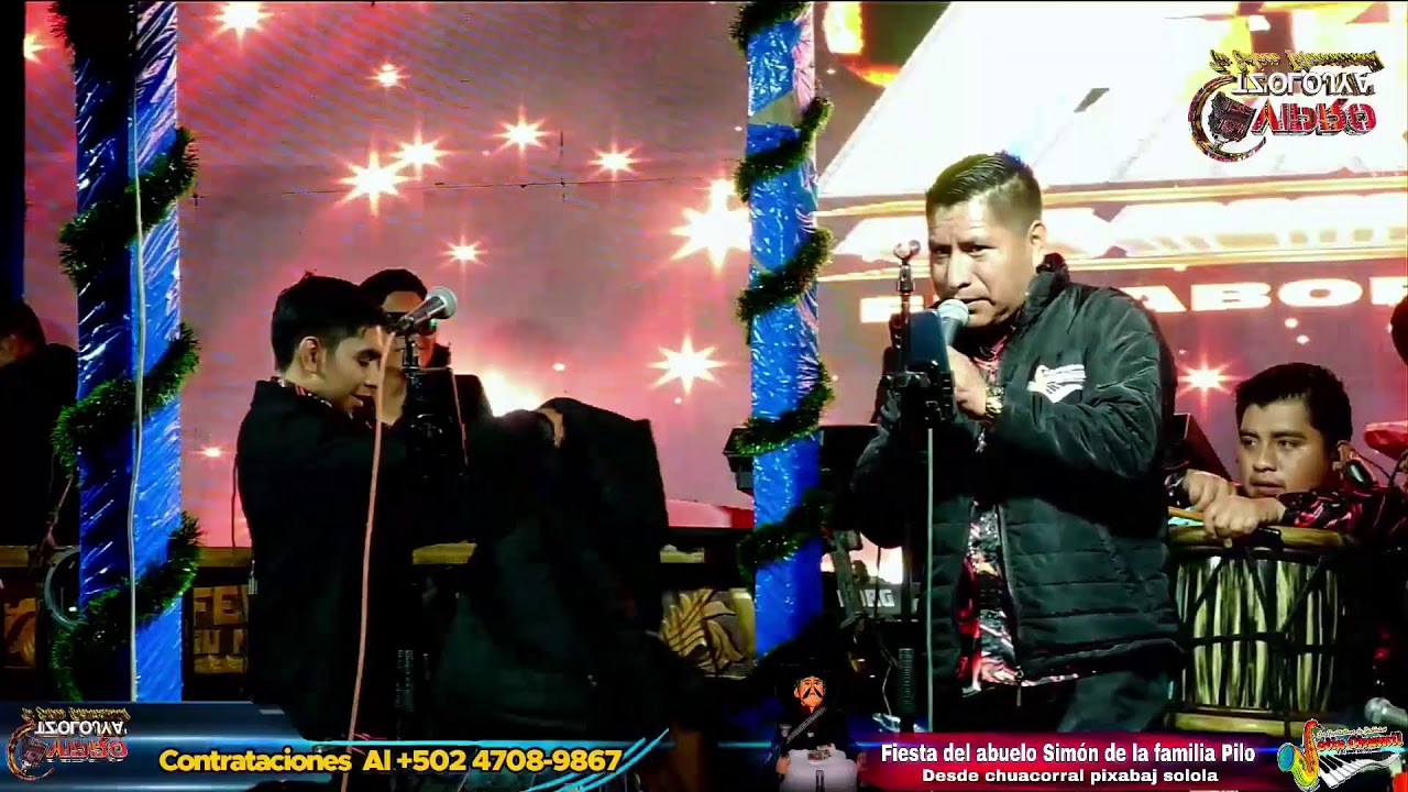 CHUACORRAL PIXABAJ SOLOLA FIETA CON LA FAMILIA PILO FELIX CHUMIL YSU MARIMBA ORQUESTA