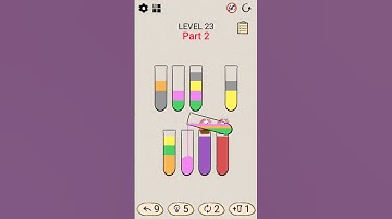 puzzle level 23 part 2 #sortpuz #shorts