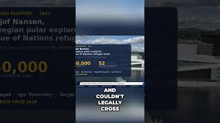 The Nansen Passport: Refugee Travel's Genesis #shorts