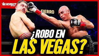 ASÍ fue la POLÉMICA PELEA de OSCAR DUARTE vs ÁNGEL TASHIRO FIERRO en LAS VEGAS