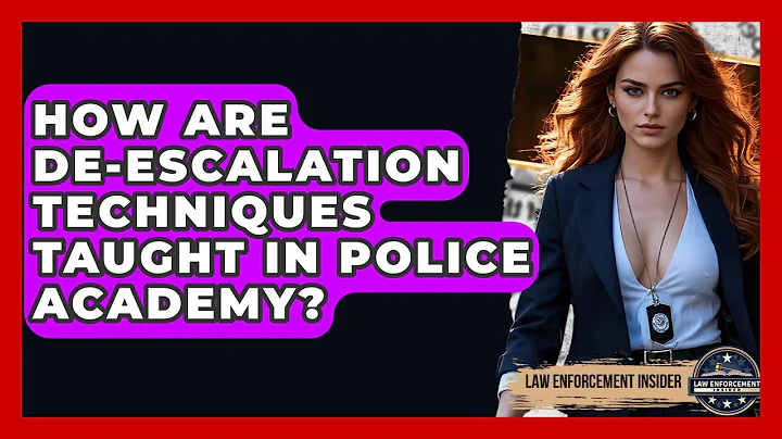 How Are De-escalation Techniques Taught In Police Academy? - Law Enforcement Insider