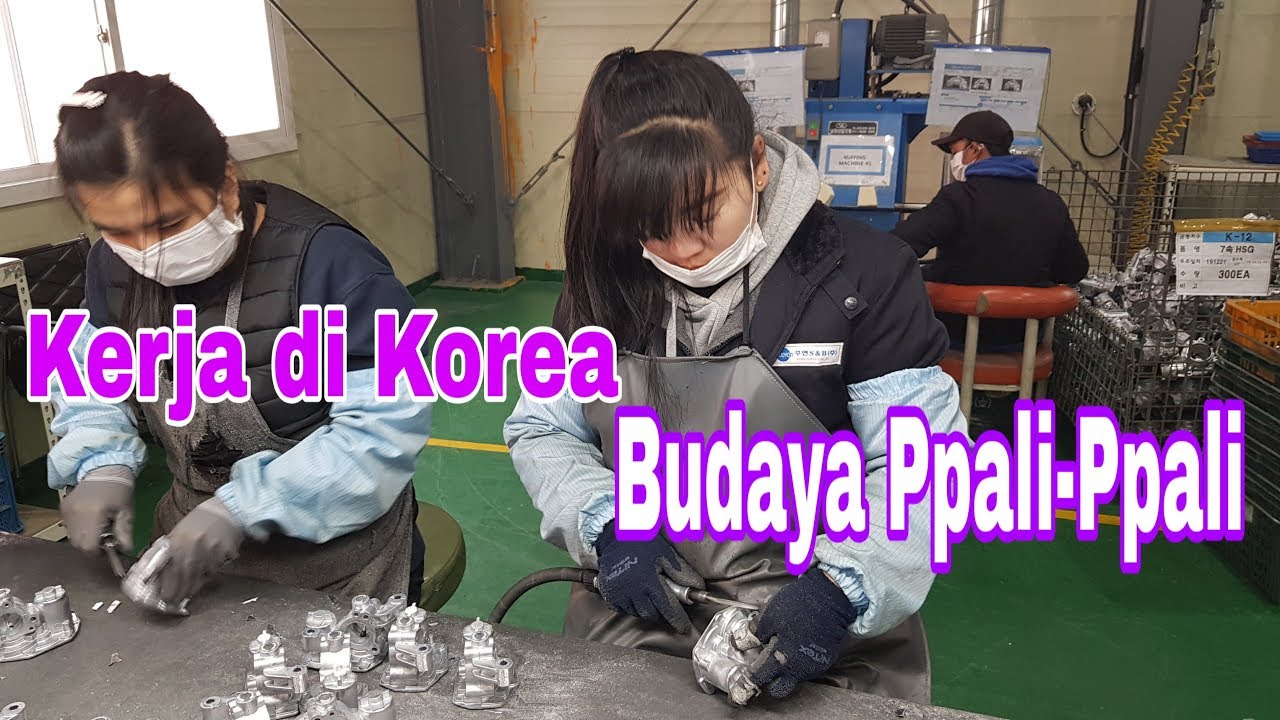 KERJA DI KOREA ~ BUDAYA PPALI-PPALI / CEPAT-CEPAT - YouTube