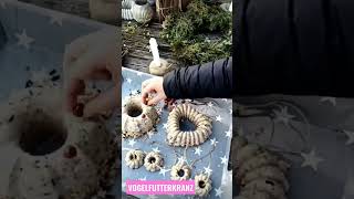 Diy Vogelfutter Rezept Für Silikon Guglhupfs Selbstgemacht - Gartendeko Recycling Vom Adventskranz