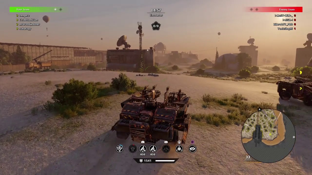 Crossout Clan Battle RU5H vs URAN flash orff EDIT 13 3 21